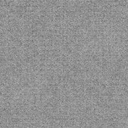 Nahaufnahme eines grauen Stoffmusters, möglicherweise für ein Boxspringbett.