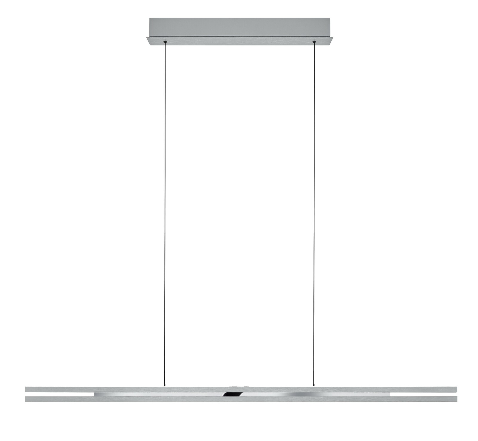 Hell LED-Pendelleuchte ELEMENTS Moderne LED-Pendelleuchte in minimalistischem Design, seitliche Perspektive