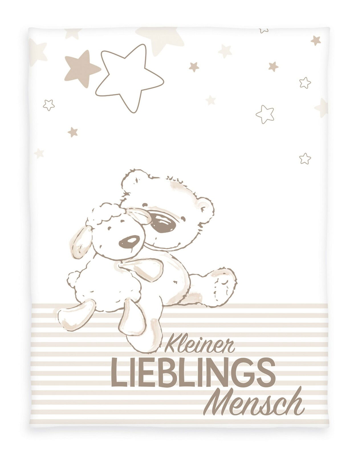 Herding Microfaserflausch-Decke LIEBLINGSMENSCH Herding Microfaserflausch-Decke LIEBLINGSMENSCH