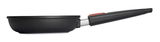 Gusspfanne 20cm Nowo Titanium, Seitenansicht mit langem Griff