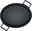 Ovale Bratpfanne WMF Flavour 33x26cm, Draufsicht mit zwei Griffen