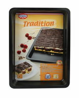 Backblech Tradition 42x29cm mit hohem Rand, Vorderansicht