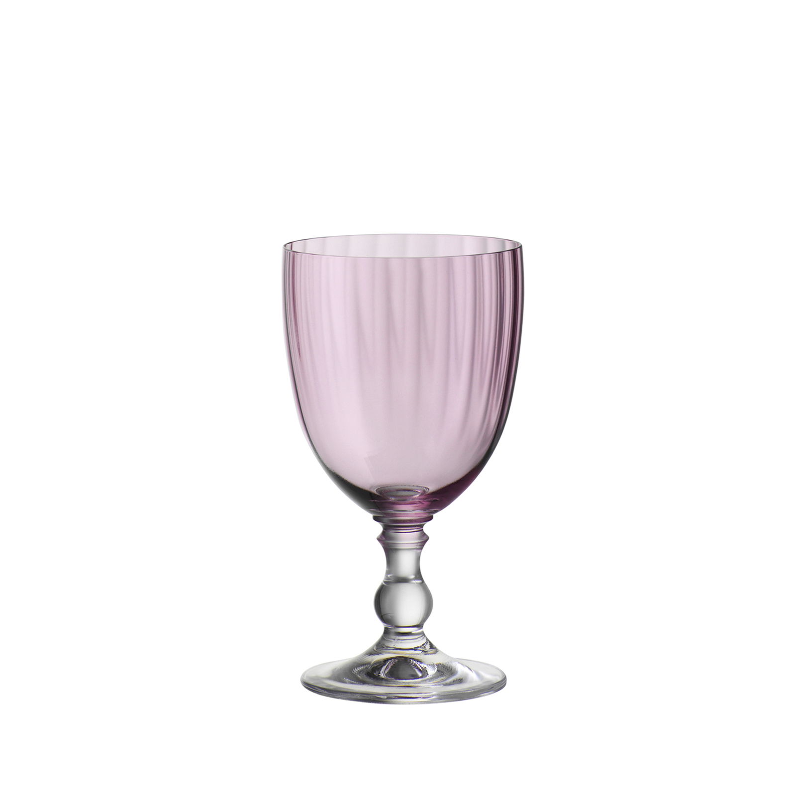 Rosa Weinkelch 350ml Georgia, seitliche Ansicht
