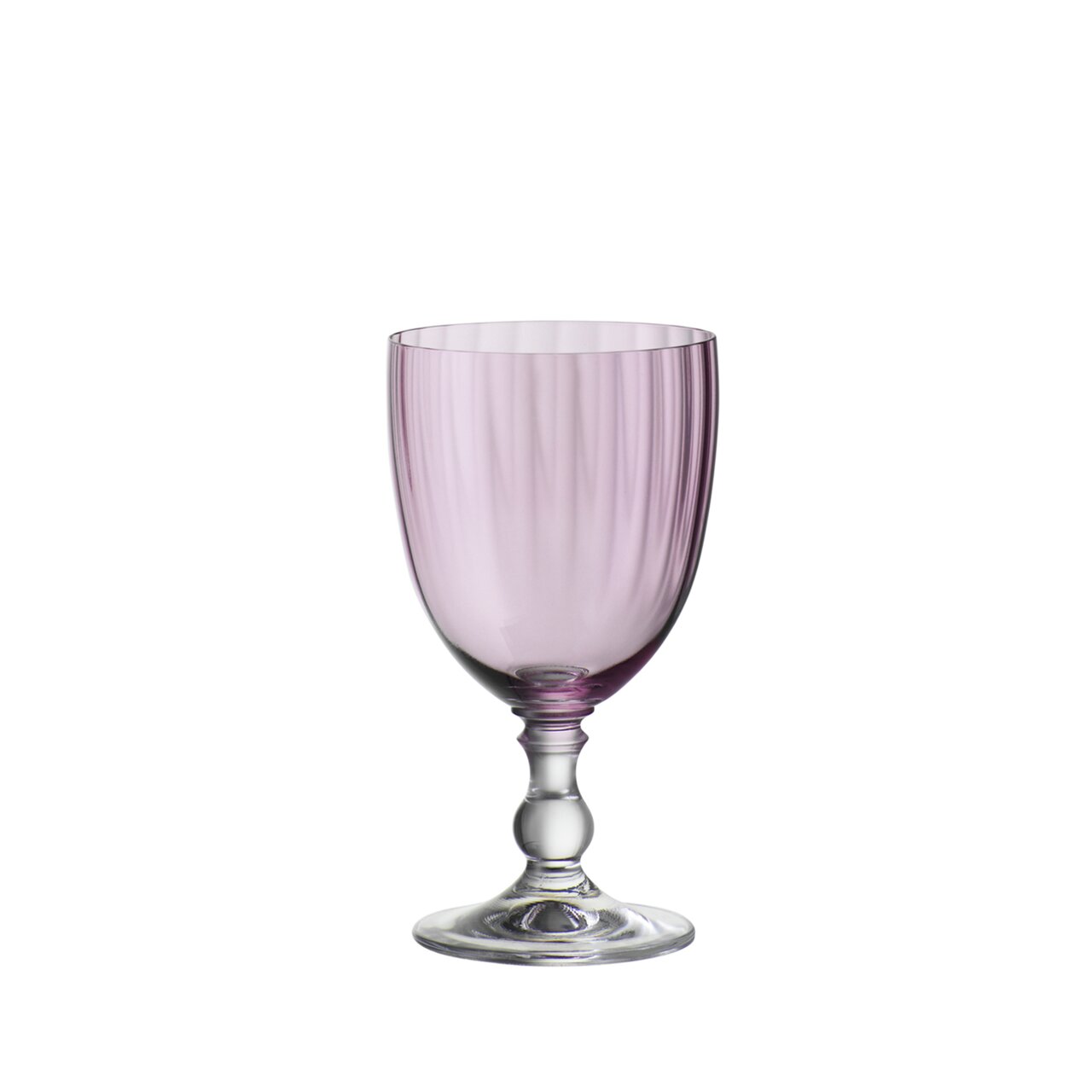 Rosa Weinkelch 350ml Georgia, seitliche Ansicht