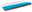 Kaltschaummatratze OCEAN BLUE in Seitenansicht mit blauer und grauer Schicht, 80x200 cm