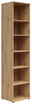 Carryhome Regal MULTISTAURAUM Holzregal mit fünf offenen Fächern, seitliche Perspektive