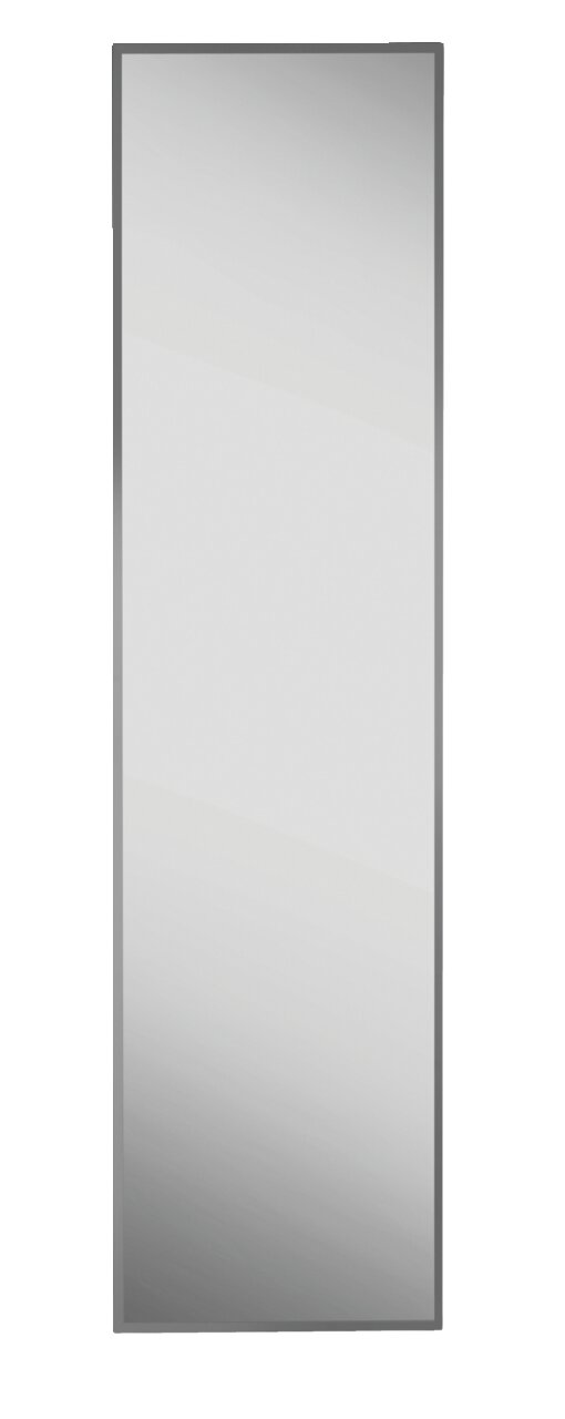 Rechteckiger Facettenspiegel mit den Maßen 35x140 cm, frontal abgebildet.