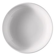 Weißer Suppenteller, 22 cm, Draufsicht