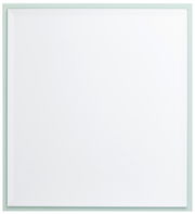 Rechteckiger Spiegel mit schmalem Rahmen, Frontalansicht