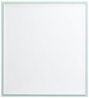 Rechteckiger Spiegel mit schmalem Rahmen, Frontalansicht