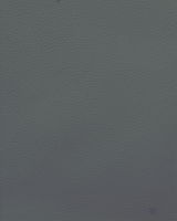 Nahaufnahme einer dunkelgrauen, strukturierten Lederoberfläche