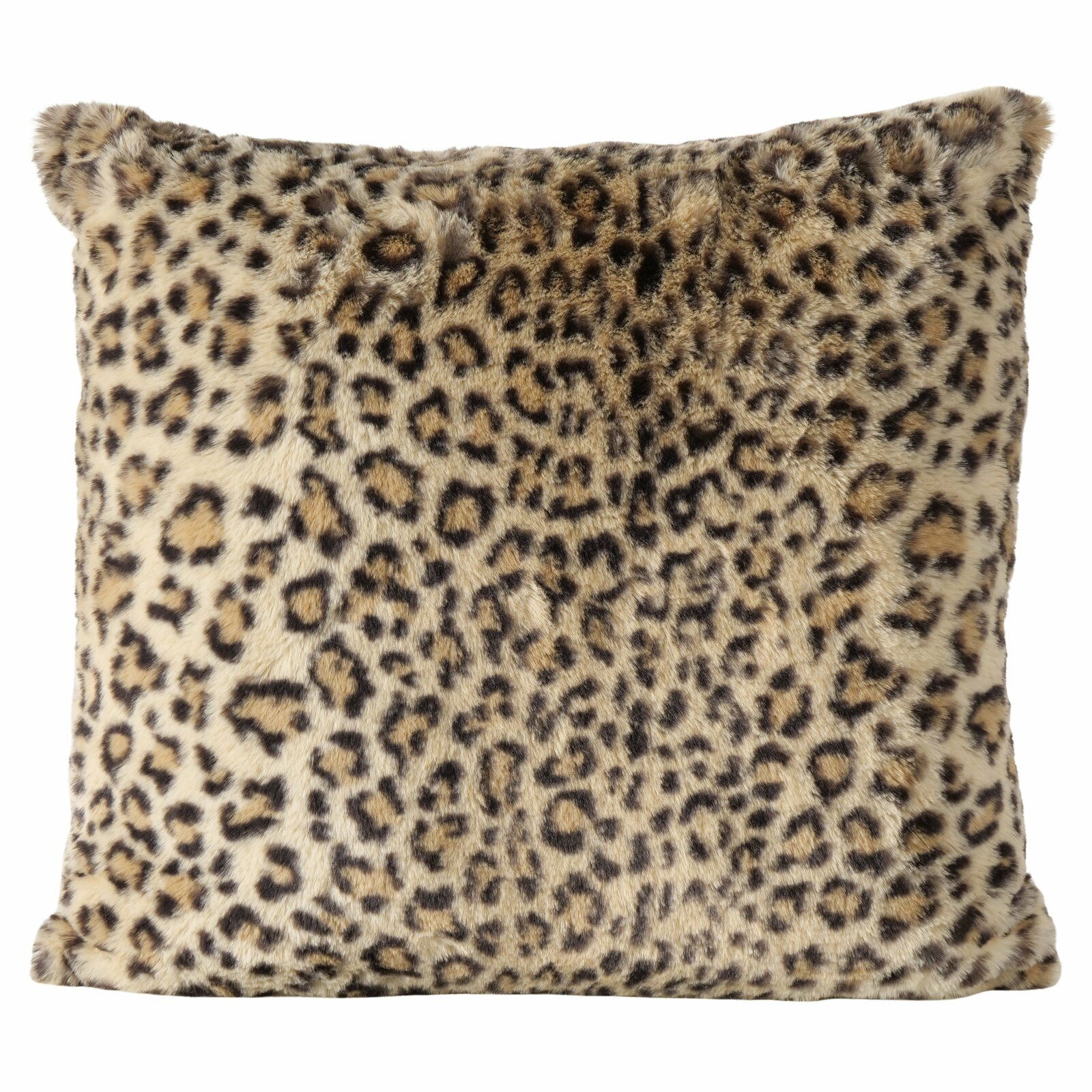 Kissen mit Leopardenmuster, Vorderansicht