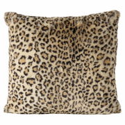 Kissen mit Leopardenmuster, Vorderansicht