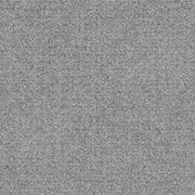 Nahaufnahme eines grauen Stoffmusters, möglicherweise für ein Boxspringbett.