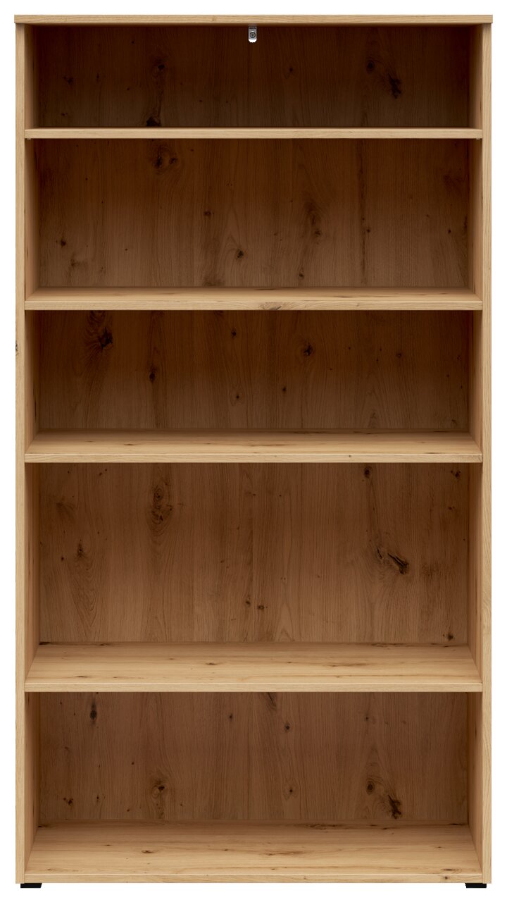 Carryhome Regal MULTISTAURAUM Holzregal mit fünf Einlegeböden, frontale Ansicht