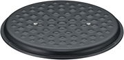 Deckel eines WMF Flavour Bräters, 24 cm, schwarz, mit Noppenstruktur, Draufsicht