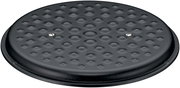 Deckel eines WMF Flavour Bräters, 24 cm, schwarz, mit Noppenstruktur, Draufsicht