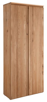 Holz-Aktenschrank in natürlicher Holzoptik, Frontalansicht