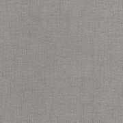 Nahaufnahme eines grauen Stoffes mit feiner Webstruktur, verwendet für Fertigvorhänge.