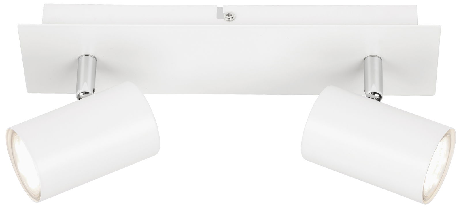 Briloner LED-Spot 2flg ISIL A Zweiflammiger LED-Spot in Weiß, Ansicht von vorne