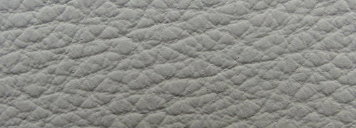 Bacher Stuhl KAMA Nahaufnahme der grauen Lederstruktur eines Stuhls