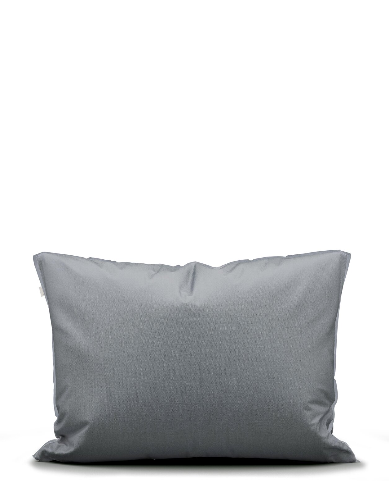 Graues Kissen in Vorderansicht
