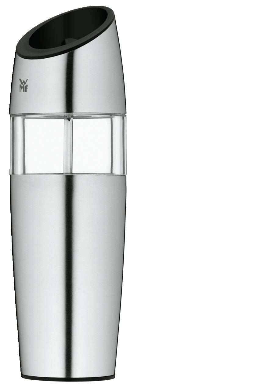 WMF Elektromühlen-Set 2tlg. Zweiteiliges Elektromühlenset aus Edelstahl, Vorderansicht