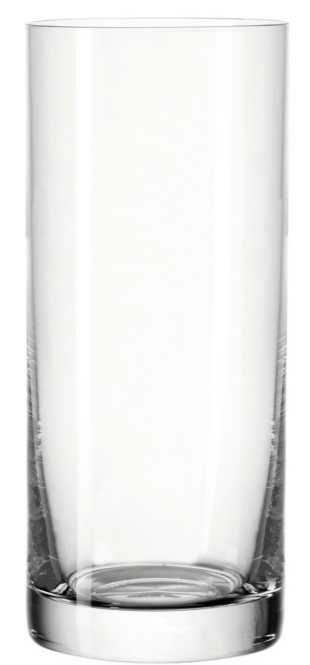 Transparentes Wasserglas Easy+ 350ml, frontal fotografiert