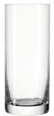 Transparentes Wasserglas Easy+ 350ml, frontal fotografiert