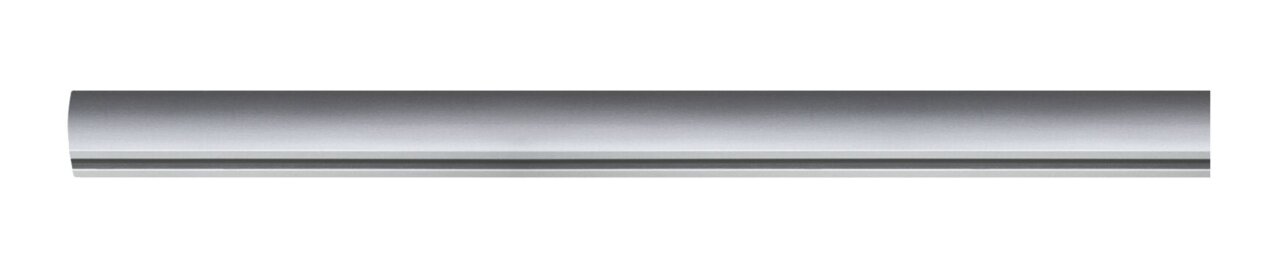 Metalen rail, 1,5 meter lang, zijaanzicht
