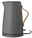 Stelton Wasserkocher EMMA Grauer Stelton Emma Wasserkocher mit Holzgriff, seitliche Perspektive