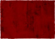 Roter Fellteppich in Draufsicht