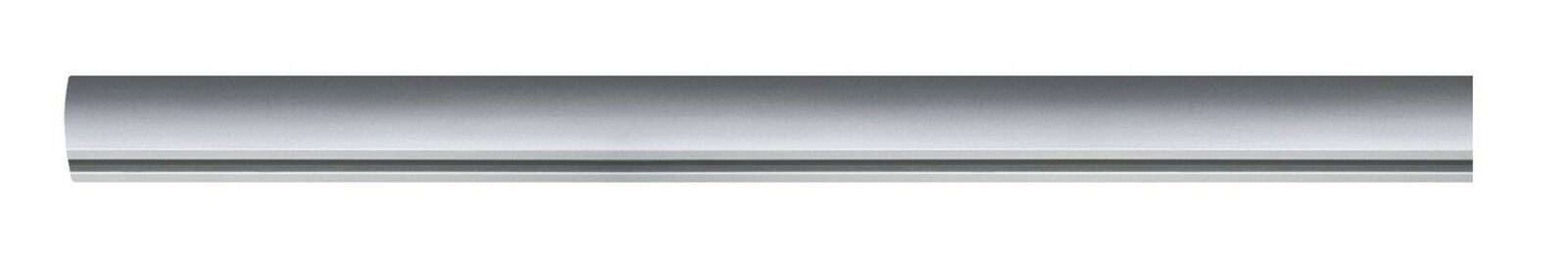 PAULMANN Schiene 2,0m URAIL Silberne Schiene, 2,0 m lang, seitliche Perspektive