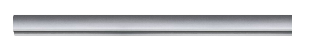 PAULMANN Schiene 2,0m URAIL Silberne Schiene, 2,0 m lang, seitliche Perspektive