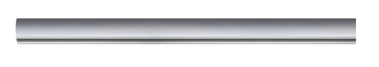 PAULMANN Schiene 2,0m URAIL Silberne Schiene, 2,0 m lang, seitliche Perspektive