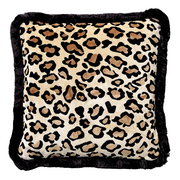 Dekokissen mit Leopardenmuster, Frontalansicht