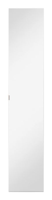 Ganzkörperspiegel in Türform, frontal betrachtet, mit schlichtem Design und rechteckiger Form.