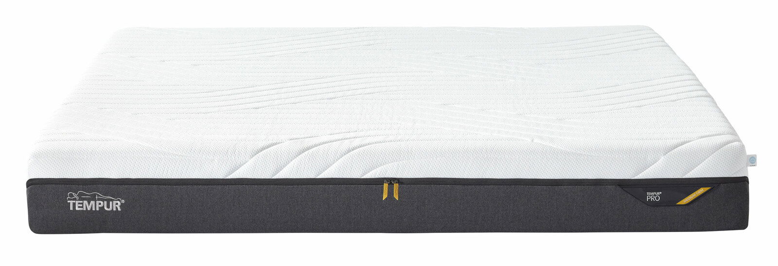 Tempur Viscomatratze PRO COOLQUILT Viscomatratze 160x200 cm in mittlerer Festigkeit, seitliche Perspektive