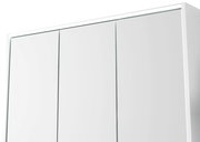 Moderner Spiegelschrank mit drei Türen, Ansicht von vorne