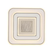 Quadratische LED-Deckenleuchte mit modernem Design, Draufsicht