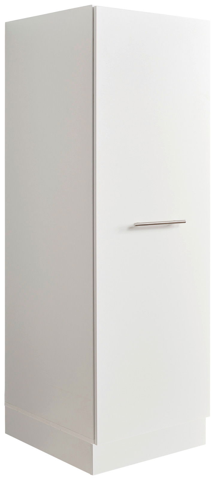 XORA Hochschrank PRIMUS Weißer Hochschrank der Serie WASCHPUNKT von XORA, seitliche Perspektive