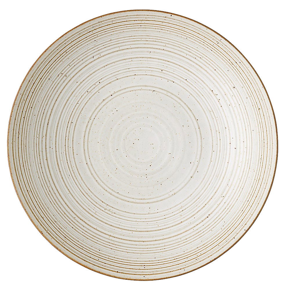 Thomas Soepbord NATURE Suppenteller 23 cm mit konzentrischen Kreisen, Draufsicht