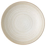 Suppenteller 23 cm mit konzentrischen Kreisen, Draufsicht