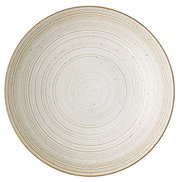 Suppenteller 23 cm mit konzentrischen Kreisen, Draufsicht