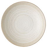 Suppenteller 23 cm mit konzentrischen Kreisen, Draufsicht