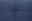 Nahaufnahme eines blauen, gepolsterten Stoffes mit quadratischem Muster, perspektivisch von oben betrachtet.