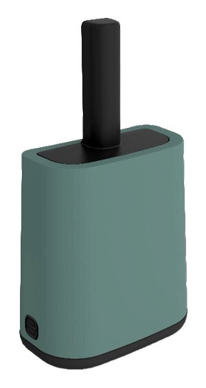 Katzenstreu Reinigungsset in modernem Design, seitliche Perspektive