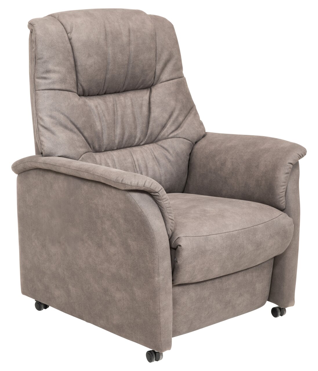 Bequemer grauer Relaxsessel Welnova 4323 COMFORTIMES, Vorderansicht