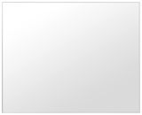 Rechteckiger Spiegel in Frontalansicht mit schmalem Rahmen