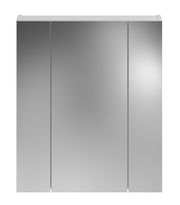 Spiegelschrank mit drei Türen, frontale Ansicht
